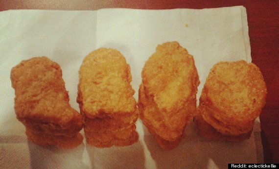 mcnugget shapes