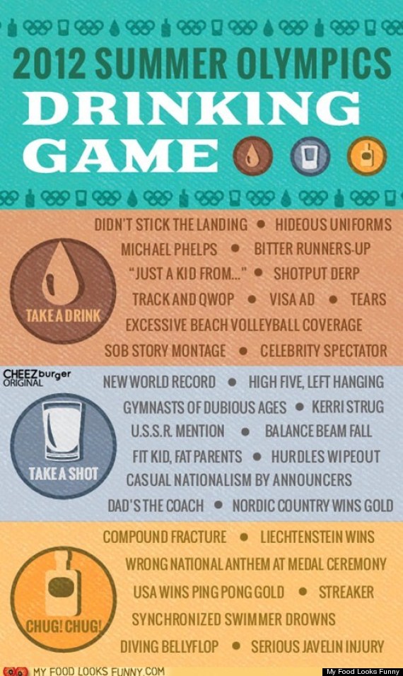 olympics drinking game