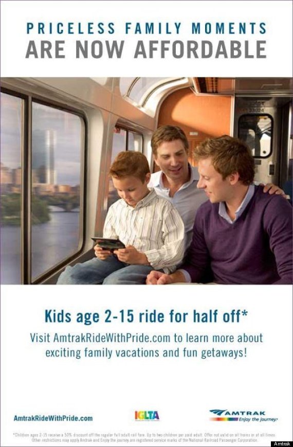 gay amtrak ad ii