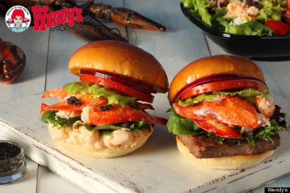 wendys lobster burger