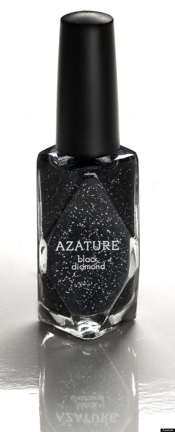 black diamond nail polish