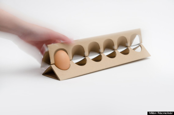 redesigned egg box