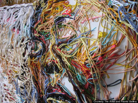 Atsushi Takahashi's Chaotic Oil And Acrylic Portrait Series 'Feel You ...