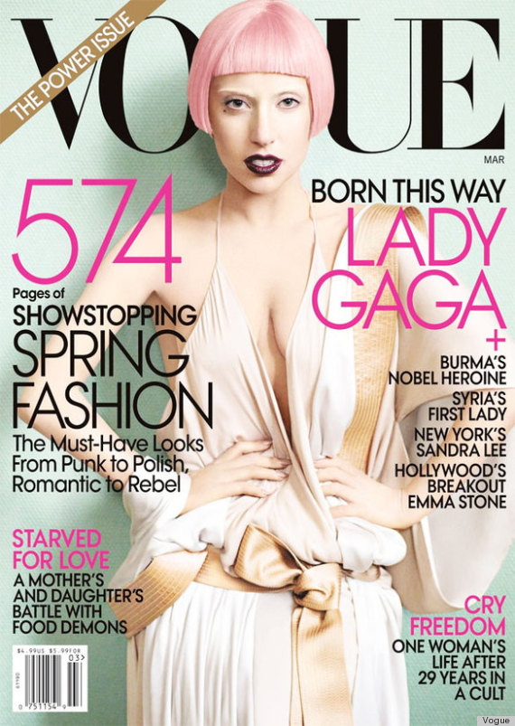 lady gaga vogue cover