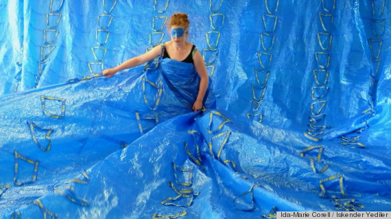 ikea bag dress