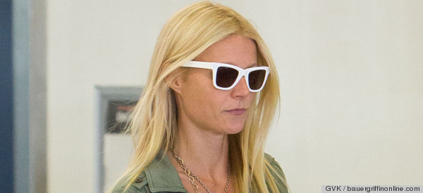 Gwyneth Paltrow's Black Bra Goes Along For The Ride (PHOTO)