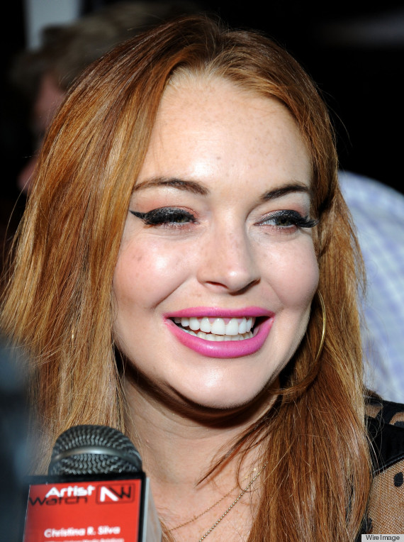 lindsay lohan makeup