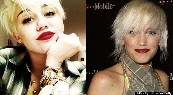 miley cyrus gwen stefani doppelgangers