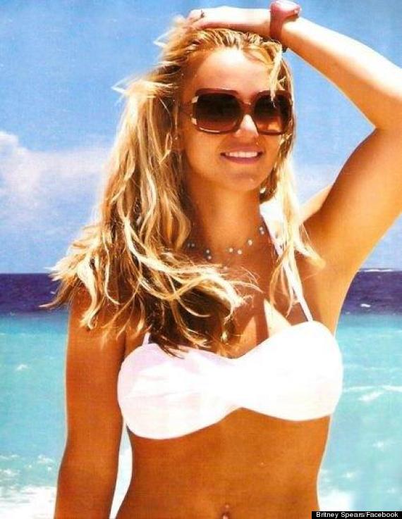 Britney Spears Looks Amazing In White Bikini Photo Huffpost