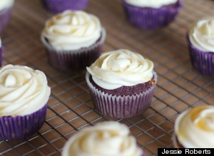 lavender cupcakes