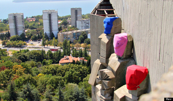 Pussy Riot: Protesters Add Balaclavas To Statues In Bulgarian-Soviet ...