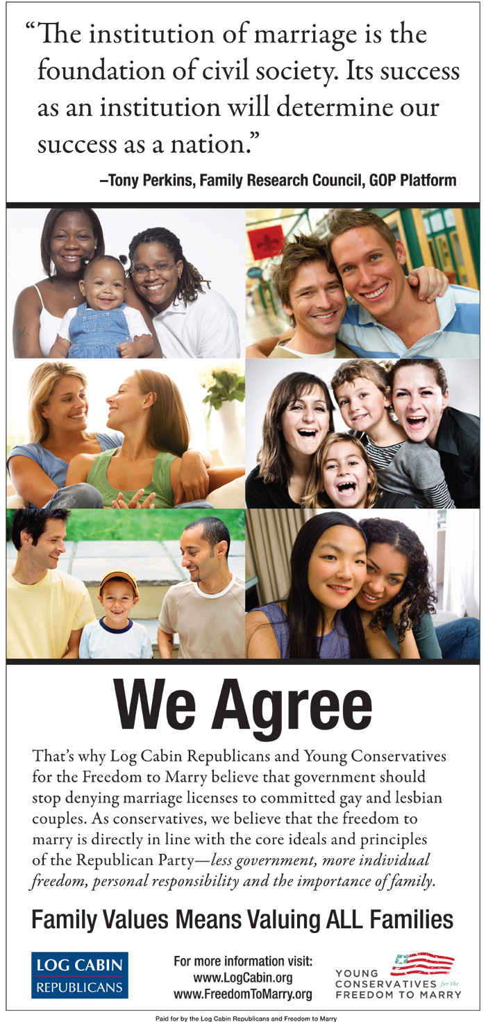 tampa tribune gay marriage ad