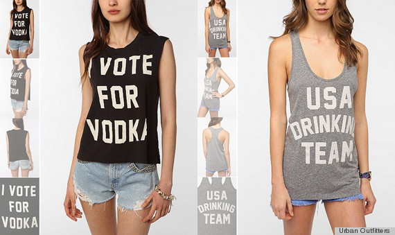 urban outfitters drinking tshirts