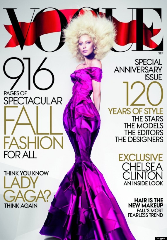 lady gaga retouched cover vogue september