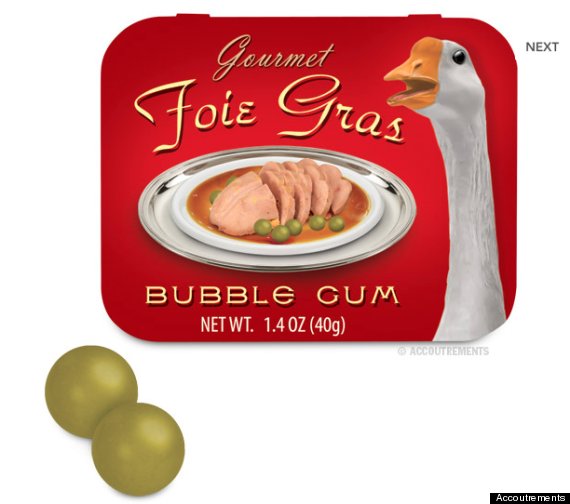 foie gras bubble gum