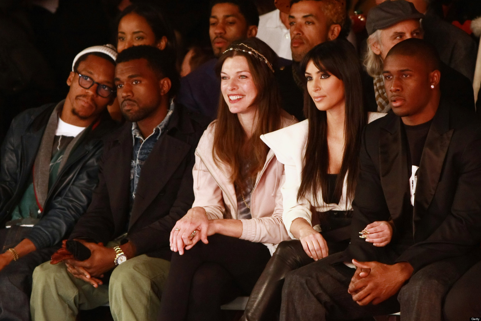 Celebrities At Fashion Week: The Weirdest Front-Row Groupings (PHOTOS ...