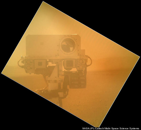 mars rover self portrait