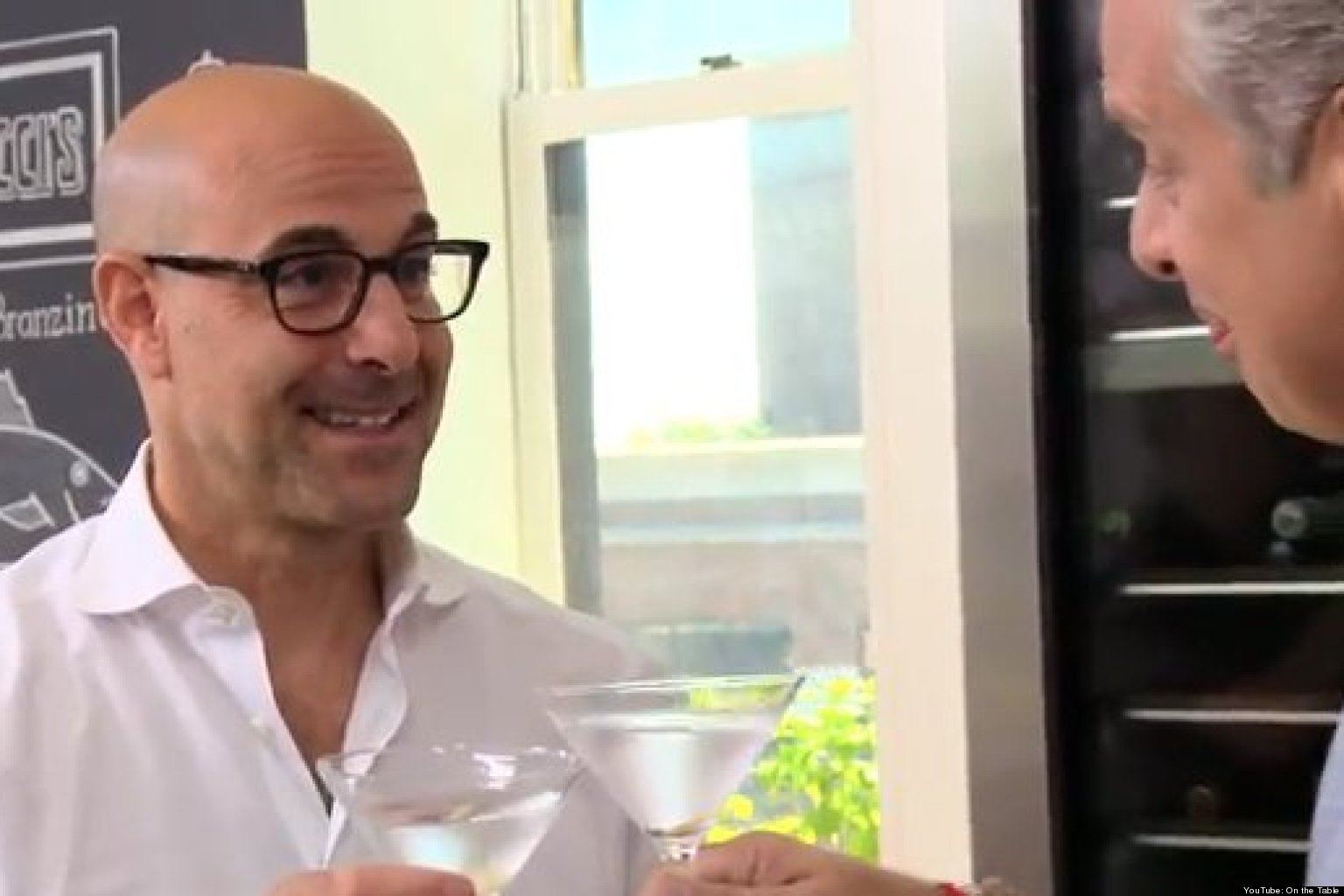 Stanley Tucci And Eric Ripert Drink Vodka And Roast A Fish On 'On The ...