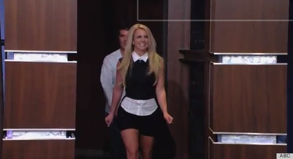 britney spears jimmy kimmel