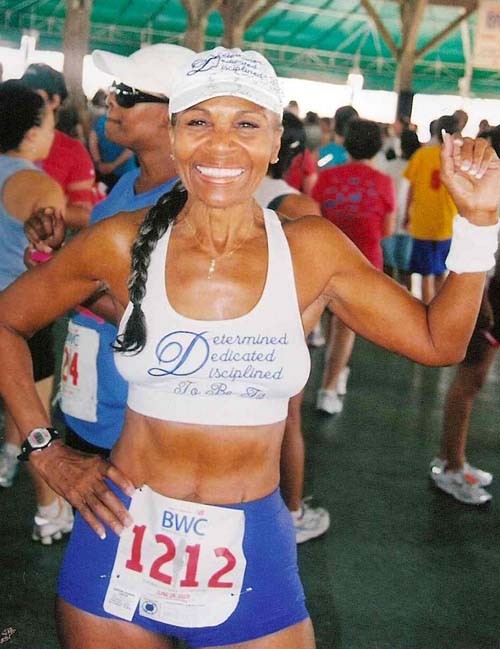 Image] This is 80 year old Ernestine Shepherd. She was 50 years