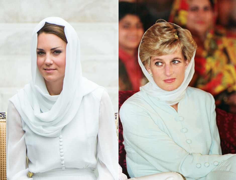 kate middleton headscarf