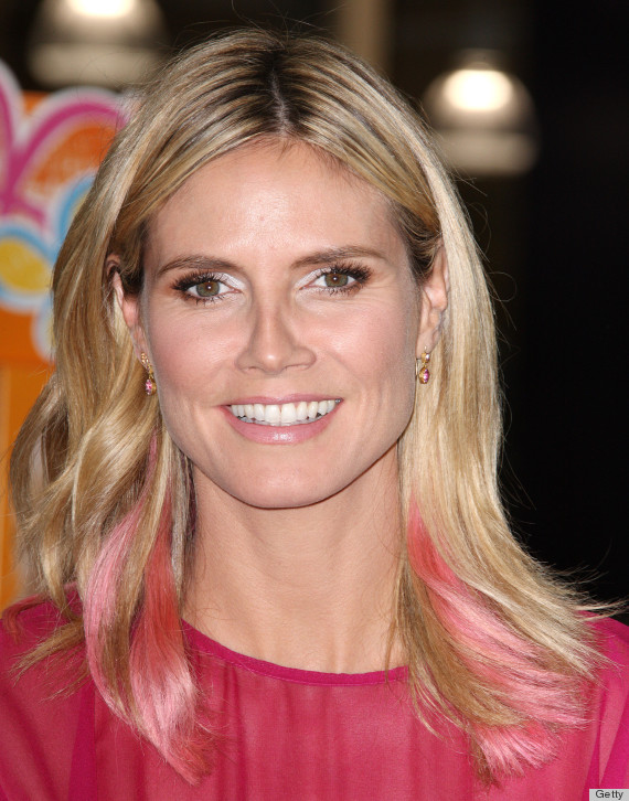 heidi klum hair