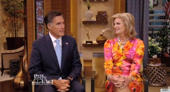 ann romney live with kelly and michael