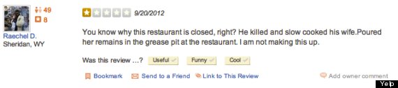 david viens killed cooked wife yelp review thyme