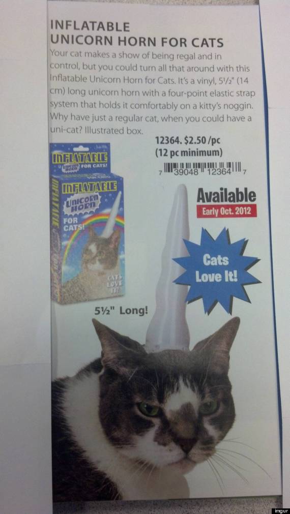 unicorn horn for cats