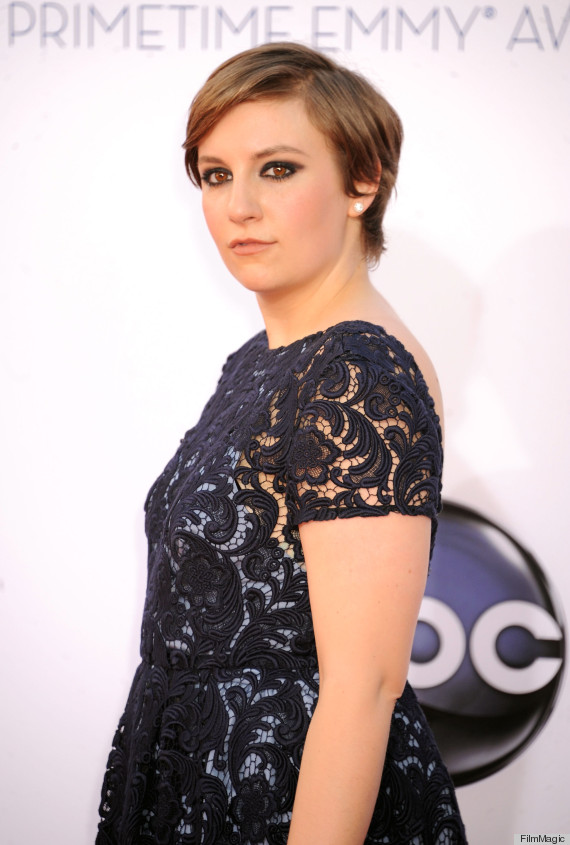 lena dunham emmys 2012