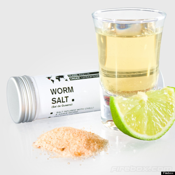 worm tequila salt