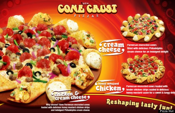 pizza hut cone crust
