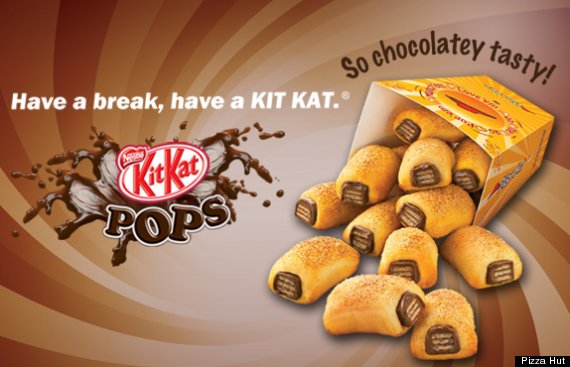 pizza hut kit kat pops