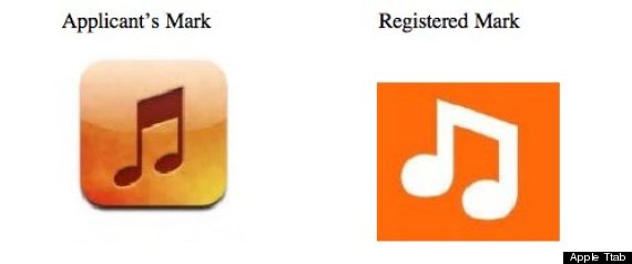 apple trademark music icon