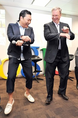 eric schmidt gangnam