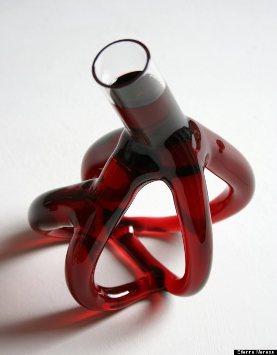 wine vein carafe heart