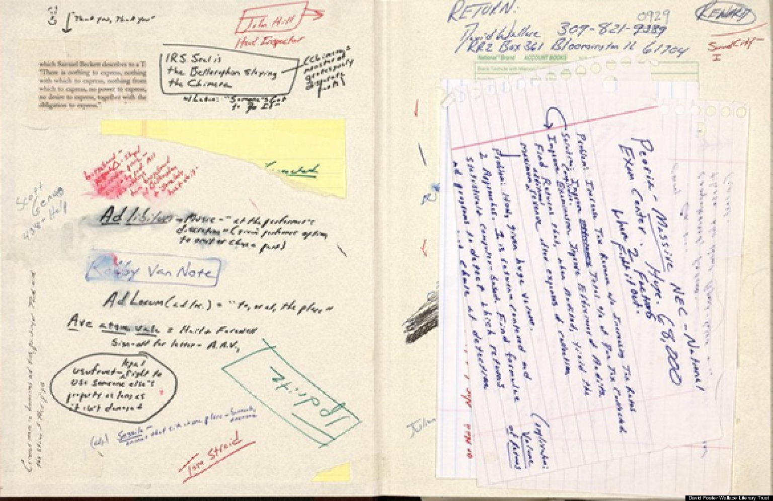 'The Pale King' Book: David Foster Wallace's Notes Available For ...