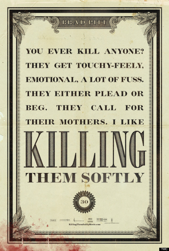 killing them softly poster