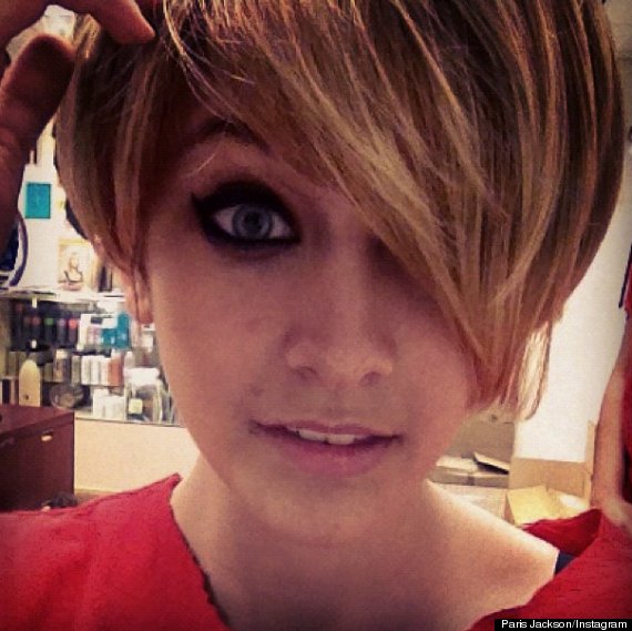 paris jackson haircut