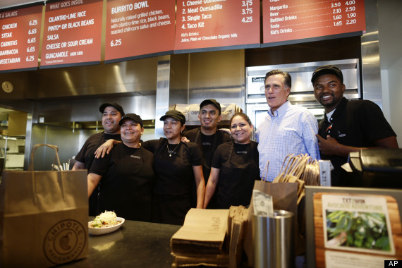 mitt romney chipotle