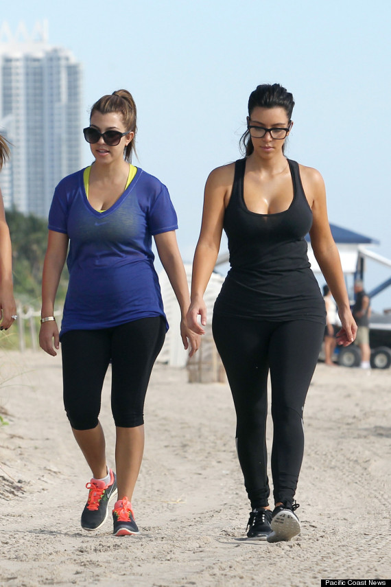 Kim Kardashian Weight Gain Before And After
