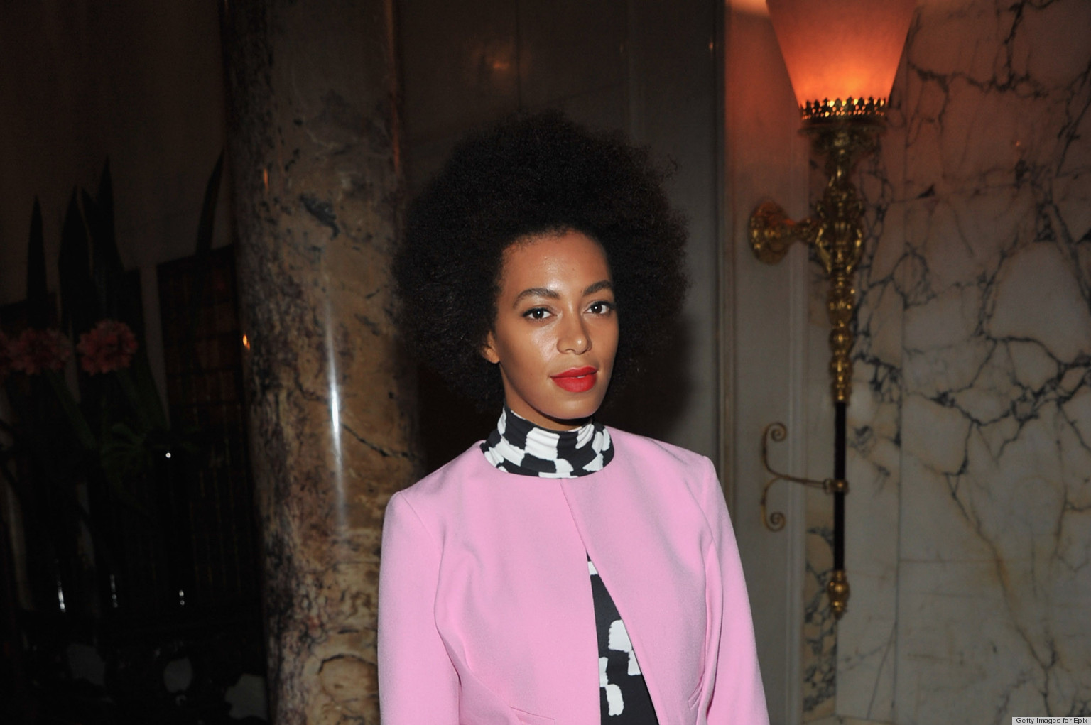 Solange Knowles Is Pretty In Pink (PHOTO) | HuffPost