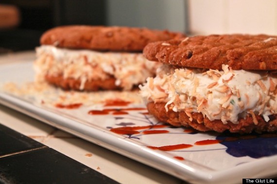 sriracha ice cream sandwich