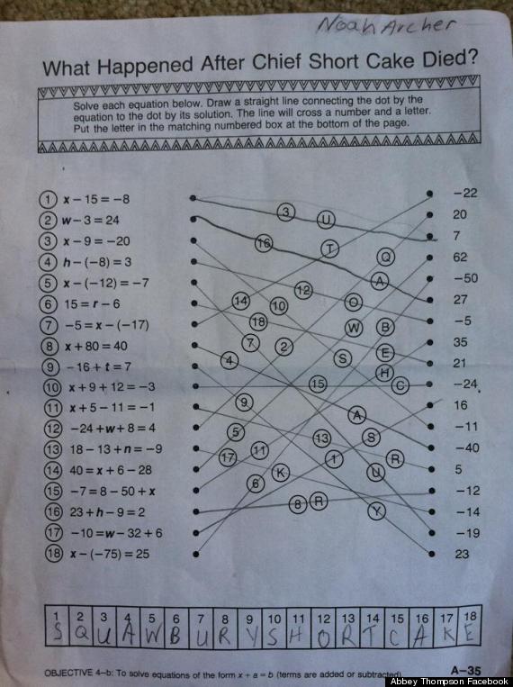 lakeland union high school math assignment