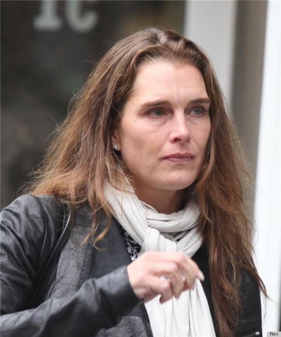 brooke shields without makeup