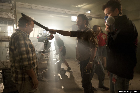 the walki dead season 3 behind the scenes