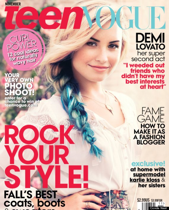 demi lovato teen vogue