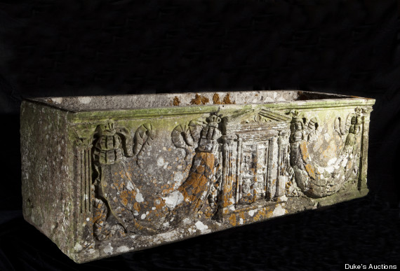 roman marble coffin