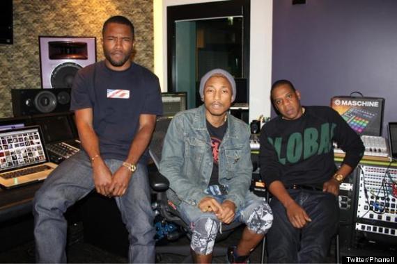 frank ocean pharrell jay z