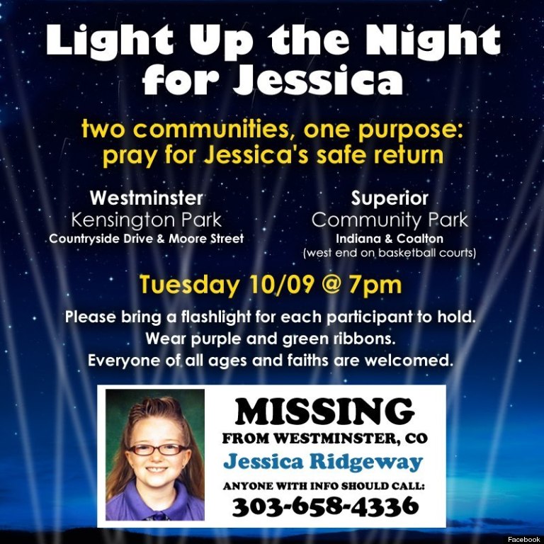 jessica ridgeway vigil